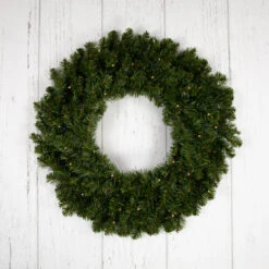 Northlight Pre-Lit Battery Operated Canadian Pine Christmas Wreath - 24" - Clear LED Lights 12 Northlight Pre-Lit Battery Operated Canadian Pine Christmas Wreath - 24" - Clear LED Lights -Festival northlight 158372c20v15839 woodfloor 00730.1689085520