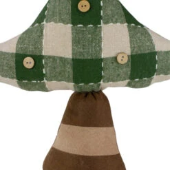 Northlight Country Buffalo Plaid Christmas Tree With Star Topper - 30" - Tan And Green -Festival northlight ad26791 5 62100.1604023641