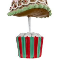 Northlight Frosted Waffle Cone Christmas Cupcake Tree - 10.25" -Festival northlight cb94892 03 08714.1694620065