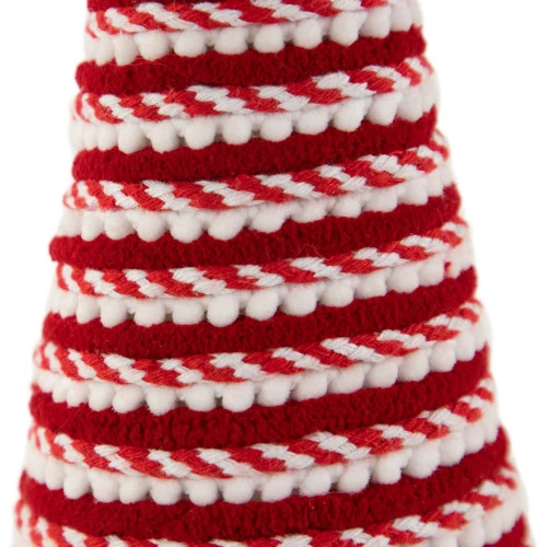 Northlight Candy Cane Swirled Christmas Cone Tree - 10.5" - Red And White 7 Northlight Candy Cane Swirled Christmas Cone Tree - 10.5" - Red And White - Image 5