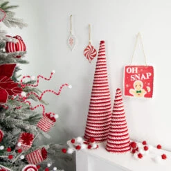 Northlight Candy Cane Swirled Christmas Cone Tree - 10.5" - Red And White 10 Northlight Candy Cane Swirled Christmas Cone Tree - 10.5" - Red And White -Festival northlight df94823 styled also20use20for20df94822 83550.1693409620