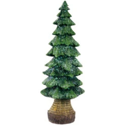 Northlight Glittered Pine Tree Christmas Decoration - 9.5"