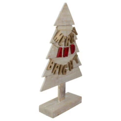 Northlight Wooden Tree "Merry And Bright" Christmas Decoration - 23" - Gold And Red 9 Northlight Wooden Tree "Merry And Bright" Christmas Decoration - 23" - Gold And Red -Festival northlight fa87860 2 sample 56657.1605147742
