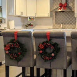 Northlight Deluxe Windsor Pine Artificial Christmas Wreath - 12" - Unlit -Festival northlight gb20yww712 gr cxpic201 60088.1677579785