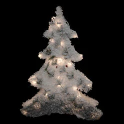 Northlight LED Lighted 2D Tinsel And Pine Christmas Tree Decoration - 27.5" 10 Northlight LED Lighted 2D Tinsel And Pine Christmas Tree Decoration - 27.5" -Festival northlight h93965 120on20black 07869.1674553298