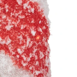 Northlight LED Lighted Snowy Candy Cane Striped Christmas Cone Trees - 3.25' - Set Of 3 -Festival northlight h93967 3 38089.1672391782