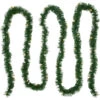 Northlight 18' X 3" Pre-Lit Pine Artificial Christmas Garland, Warm White LED Lights