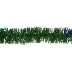 Northlight 18' X 3" Pre-Lit Pine Artificial Christmas Garland, Multicolor LED Lights -Festival northlight ha99331 3 07821.1679418365