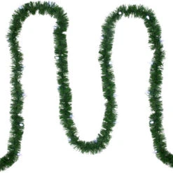 Northlight 18' X 3" Pre-Lit Pine Artificial Christmas Garland, Pure White LED Faceted Lights 9 Northlight 18' X 3" Pre-Lit Pine Artificial Christmas Garland, Pure White LED Faceted Lights -Festival northlight ha99332 2 74574.1679418366