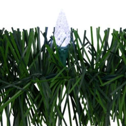 Northlight 18' X 3" Pre-Lit Pine Artificial Christmas Garland, Pure White LED Faceted Lights 11 Northlight 18' X 3" Pre-Lit Pine Artificial Christmas Garland, Pure White LED Faceted Lights -Festival northlight ha99332 4 44246.1679418367