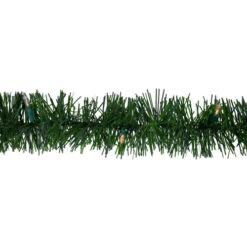 Northlight Pre-Lit Battery Operated Pine Christmas Garland - 18' X 3" - Warm White LED Lights -Festival northlight ha99334 3 64314.1679418365