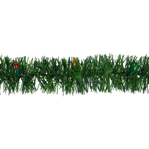 Northlight Pre-Lit LED Battery Operated Pine Artificial Christmas Garland - 18' - Multicolor Lights 6 Northlight Pre-Lit LED Battery Operated Pine Artificial Christmas Garland - 18' - Multicolor Lights - Image 4