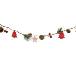 Northlight Pre-Lit B/O Tree, Star, And Pinecone Christmas Garland - 6.5' - Warm White 14 Northlight Pre-Lit B/O Tree, Star, And Pinecone Christmas Garland - 6.5' - Warm White -Festival northlight hc94497 5 59789.1669970846