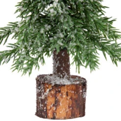 Northlight Frosted Icy Pine Christmas Tree With Jute Base - 7.5" 11 Northlight Frosted Icy Pine Christmas Tree With Jute Base - 7.5" -Festival northlight hn92684 02 88887.1691247510