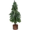 Northlight Frosted Icy Pine Tree With Jute Base Christmas Tree - 14" - Unlit 1 Northlight Frosted Icy Pine Tree With Jute Base Christmas Tree - 14" - Unlit -Festival northlight hn92686 01 19076.1691247509