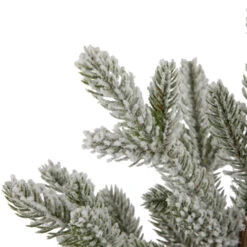 Northlight Mini Frosted Artificial Christmas Tree In Santa Pot - 14.75" - Unlit -Festival northlight hn95103 03 27463.1702402353