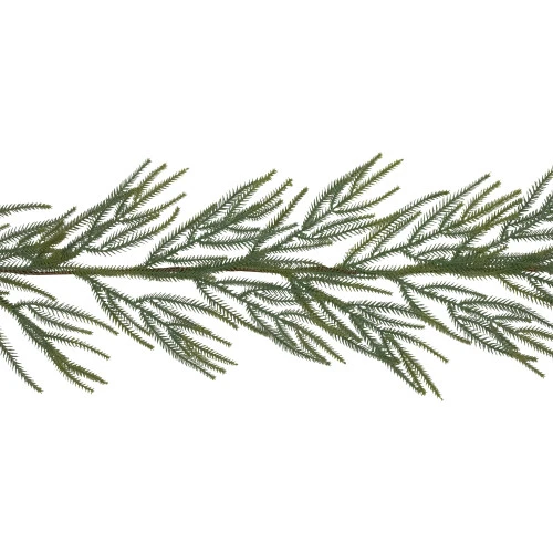 Northlight Norfolk Pine Artificial Christmas Garland - 7' - Unlit 5 Northlight Norfolk Pine Artificial Christmas Garland - 7' - Unlit - Image 3