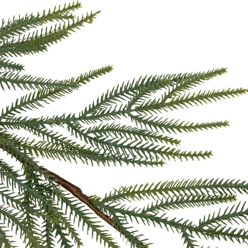 Northlight Norfolk Pine Artificial Christmas Garland - 7' - Unlit 8 Northlight Norfolk Pine Artificial Christmas Garland - 7' - Unlit - Image 6