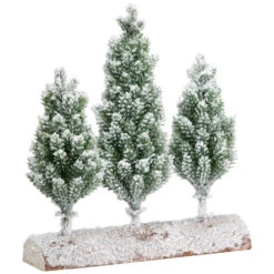 Northlight Frosted Pine Tree Trio Christmas Decoration - 8" - Unlit 11 Northlight Frosted Pine Tree Trio Christmas Decoration - 8" - Unlit -Festival northlight hn96810 02 76340.1727317572