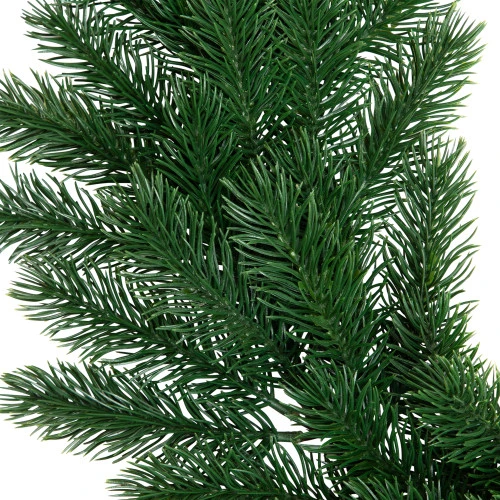 Northlight Evergreen Pine Artificial Christmas Wreath - 24" - Unlit 6 Northlight Evergreen Pine Artificial Christmas Wreath - 24" - Unlit - Image 4