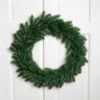 Northlight Evergreen Pine Artificial Christmas Wreath - 24" - Unlit -Festival northlight hn97262 styled 01 56691.1726712133