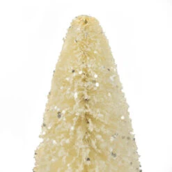 Northlight Glittered Sisal Christmas Tree With Wooden Base Decoration - 8.75" - Cream 11 Northlight Glittered Sisal Christmas Tree With Wooden Base Decoration - 8.75" - Cream -Festival northlight ja93336 2 84651.1652460117