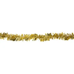 Northlight Boa And Snow Blush Wide Cut Tinsel Commercial Christmas Garland - 50' X 3" - Gold - Unlit -Festival northlight k00372 2 43540.1667338055