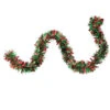 Northlight Wide Cut Tinsel Commercial Christmas Garland - 50' X 3" - Red And Green - Unlit -Festival northlight k00373 72923.1664901056