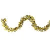Northlight 12' X 4" Gold And Silver Boa Wide Cut Tinsel Christmas Garland - Unlit -Festival northlight k15327 44644.1665610747