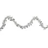 Northlight Tinsel And Polka Dot Commercial Christmas Garland - 50' X 1.5" - Silver - Unlit 2 Northlight Tinsel And Polka Dot Commercial Christmas Garland - 50' X 1.5" - Silver - Unlit -Festival northlight k94054 1 60026.1667636180