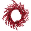 Northlight Red And Burgundy Berry Artificial Christmas Wreath, 22-Inch Unlit -Festival northlight kjit4911hd 01 01568.1681836431