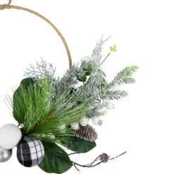 Northlight Real Touch™? Winter Greenery With Pinecones Artificial Christmas Wreath - 18" - Unlit -Festival northlight ll94317 2 10967.1680285442
