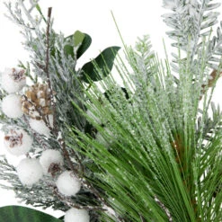 Northlight Real Touch™? Winter Greenery With Pinecones Artificial Christmas Wreath - 18" - Unlit -Festival northlight ll94317 3 15358.1680285442