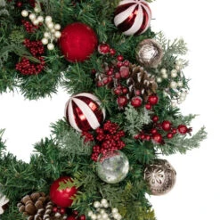 Northlight Ornaments And Pinecones Artificial Pine Christmas Wreath - Unlit - 28" 11 Northlight Ornaments And Pinecones Artificial Pine Christmas Wreath - Unlit - 28" -Festival northlight ll94322 2 67343.1685711696