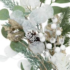 Northlight Mixed Winter Foliage Artificial Christmas Garland- 6' X 8" - Unlit -Festival northlight ll94325 03 43475.1726019802