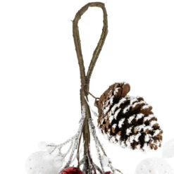 Northlight Berries And Snowflakes Artificial Christmas Garland - 6' X 8" - Red And White - Unlit 16 Northlight Berries And Snowflakes Artificial Christmas Garland - 6' X 8" - Red And White - Unlit -Festival northlight ll94330 05 20367.1726019801