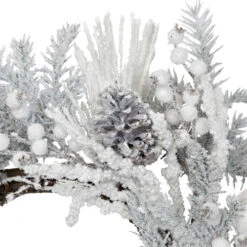 Northlight Flocked Berries And Pinecones Artificial Pine Christmas Wreath - 26" - Unlit 14 Northlight Flocked Berries And Pinecones Artificial Pine Christmas Wreath - 26" - Unlit -Festival northlight ll94341 04 22638.1726019802