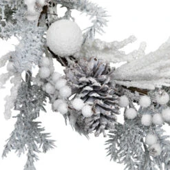 Northlight Flocked Berries And Pinecones Artificial Pine Christmas Wreath - 26" - Unlit 15 Northlight Flocked Berries And Pinecones Artificial Pine Christmas Wreath - 26" - Unlit -Festival northlight ll94341 05 20224.1726019803