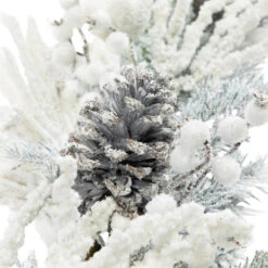 Northlight Flocked Pinecones And Berries Artificial Pine Christmas Garland - 6' X 8" - Unlit 13 Northlight Flocked Pinecones And Berries Artificial Pine Christmas Garland - 6' X 8" - Unlit -Festival northlight ll94342 03 94159.1726019802