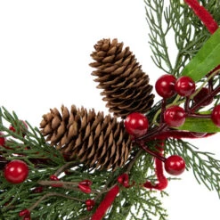 Northlight Real Touch™? Mixed Greenery And Berries Artificial Christmas Wreath - 18" - Unlit 14 Northlight Real Touch™? Mixed Greenery And Berries Artificial Christmas Wreath - 18" - Unlit -Festival northlight ll94347 420 copy new 32691.1671786763