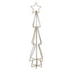 Northlight LED Lighted Glittered Wire Christmas Cone Tree - 17.5" - Warm White Lights -Festival northlight my89431 1 sample 88110.1604023643