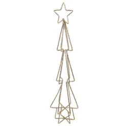 Northlight LED Lighted Glittered Wire Christmas Cone Tree - 17.5" - Warm White Lights -Festival northlight my89431 4 sample 78785.1604023644