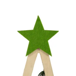 Northlight Lighted Wooden Christmas Tree With Star And Reindeer Woodland Scene - 15" -Festival northlight nj95133 05 01369.1694187840