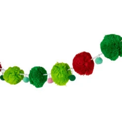 Northlight Pom Pom Christmas Garland - 4' X 2" - Green And Red - Unlit 13 Northlight Pom Pom Christmas Garland - 4' X 2" - Green And Red - Unlit -Festival northlight nj95158 04 37115.1694620033