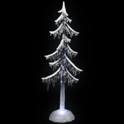 Northlight LED Lighted Acrylic Icicle Tree Christmas Decoration - 18" 12 Northlight LED Lighted Acrylic Icicle Tree Christmas Decoration - 18" -Festival northlight rp970632c20rp97062 on20black 67774.1726279106