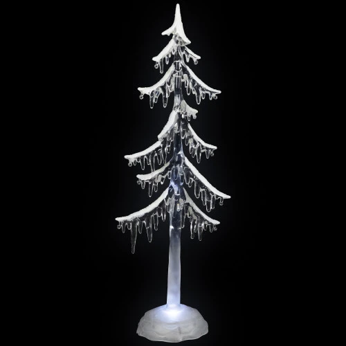 Northlight LED Lighted Acrylic Icicle Tree Christmas Decoration - 18" 5 Northlight LED Lighted Acrylic Icicle Tree Christmas Decoration - 18" - Image 3