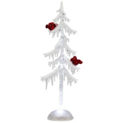 Northlight LED Lighted Acrylic Icicle Tree With Cardinals Christmas Decoration - 14" 11 Northlight LED Lighted Acrylic Icicle Tree With Cardinals Christmas Decoration - 14" -Festival northlight rp97068 01 40815.1726279104