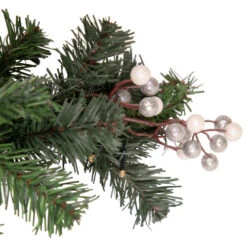 Northlight Pre-Lit Battery Operated Decorated Green Pine Christmas Garland - 6' X 10" - Warm White LED Lights -Festival northlight s92633 2 updated 53302.1661887284