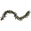Northlight Pre-Lit Battery Operated Decorated Green Pine Christmas Garland - 6' X 10" - Warm White LED Lights -Festival northlight s92633 updated 68364.1653065211