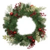 Northlight Decorated Frosted Pine And Pine Cone Artificial Christmas Wreath, 24-Inch, Unlit 1 Northlight Decorated Frosted Pine And Pine Cone Artificial Christmas Wreath, 24-Inch, Unlit -Festival northlight s92648 updated 64405.1659036514